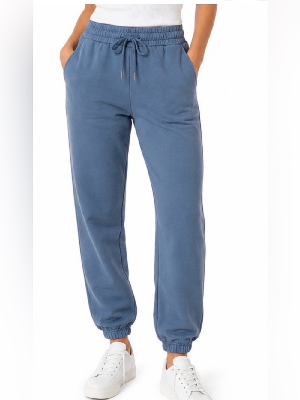 Something Navy Relaxed Blue Jogger Sweatpants